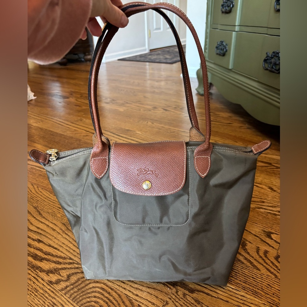 Elegant Brown and Green Tote Bag
